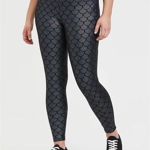 TORRID Mermaid Foil Leggings